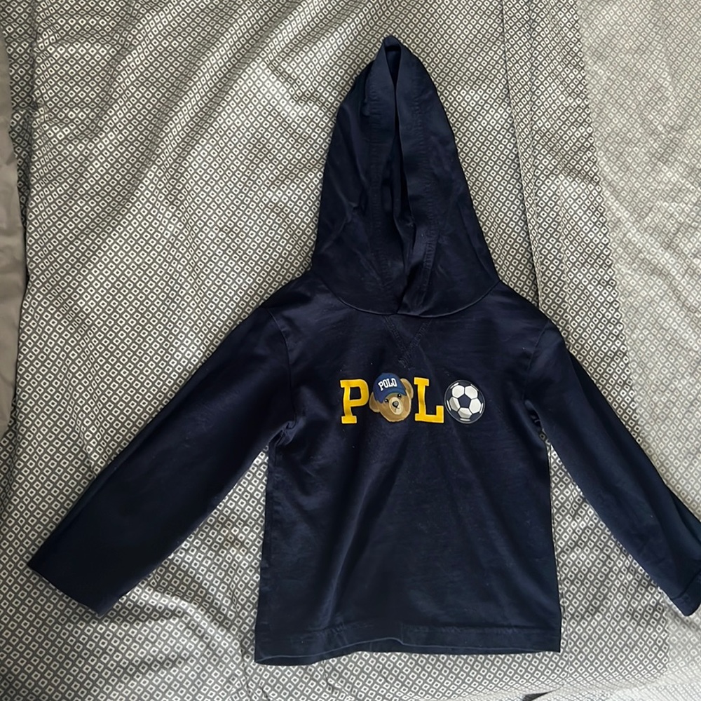 Polo Ralph Lauren hooded T- shirt for toddlers